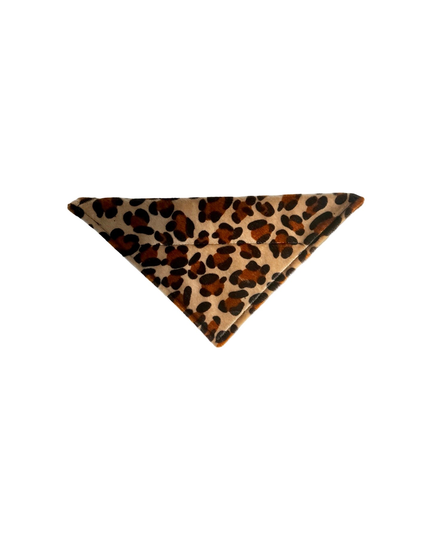 Cheetah Print Faux Fur Kerchief