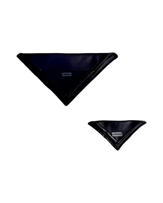 Black Lambskin Kerchief