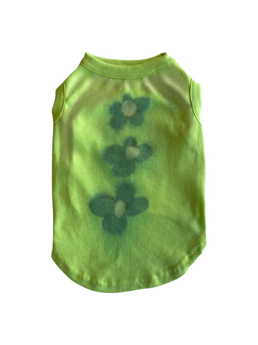 Flower Blob Tee - Green