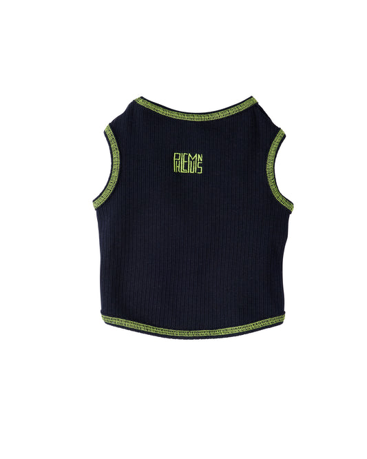 PHLEMUNS Tank - Black/Lime