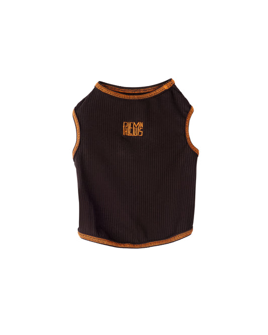 PHLEMUNS Tank - Brown/Orange
