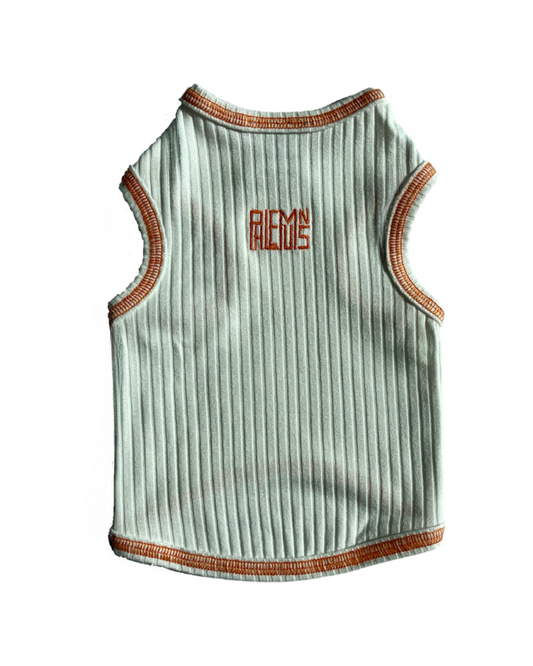PHLEMUNS Tank - White/Orange