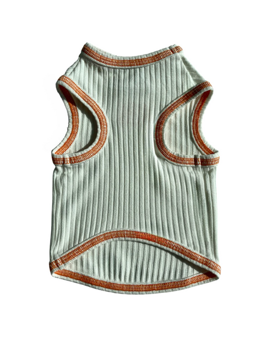 PHLEMUNS Tank - White/Orange