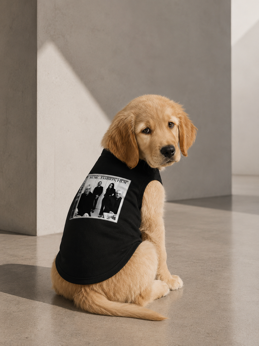 MUSIC, FASHION, FILM CD EDITION DOG TEE